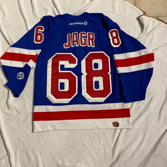Made in Canada Koho New York Rangers Jagr NHL hockey jersey - Picture 3 of 11